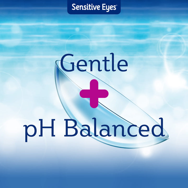 Sensitive Eyes Saline Solution, Multi, 12 oz, Pack of 2