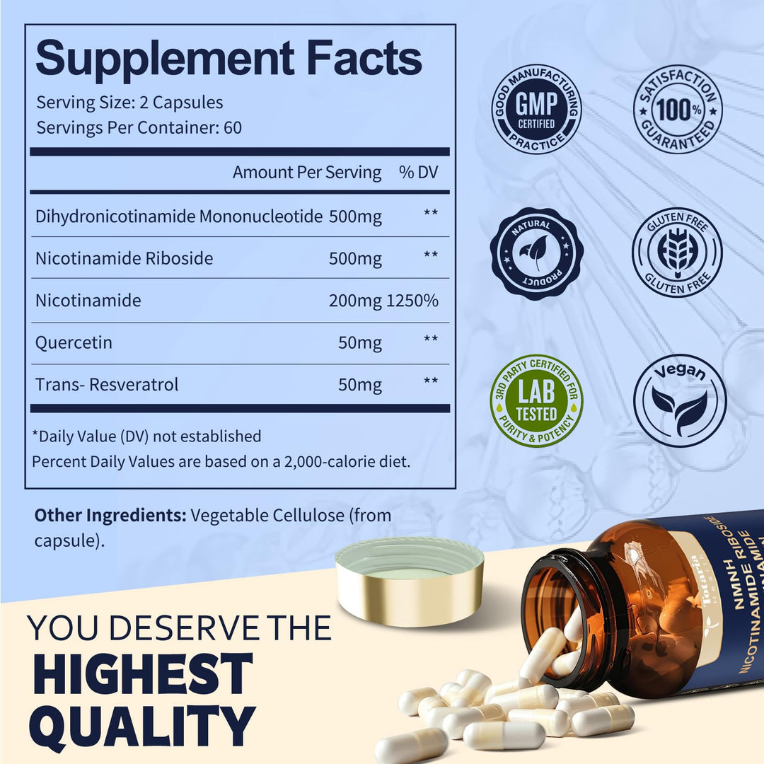 Totaria NMNH Supplement, 120 Count