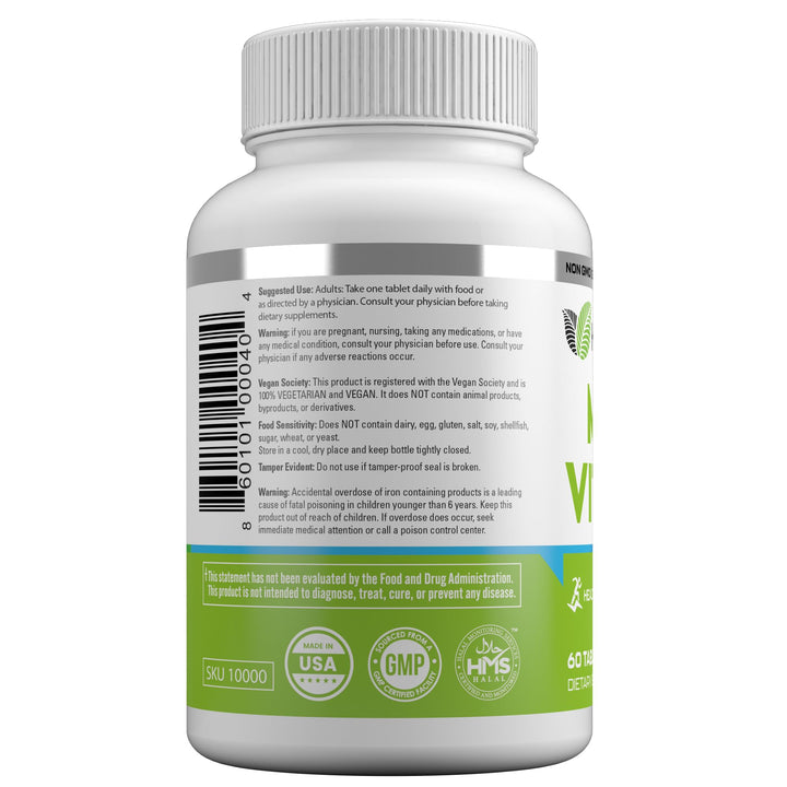 HAYAT Multivitamin Tablets, 60 Count