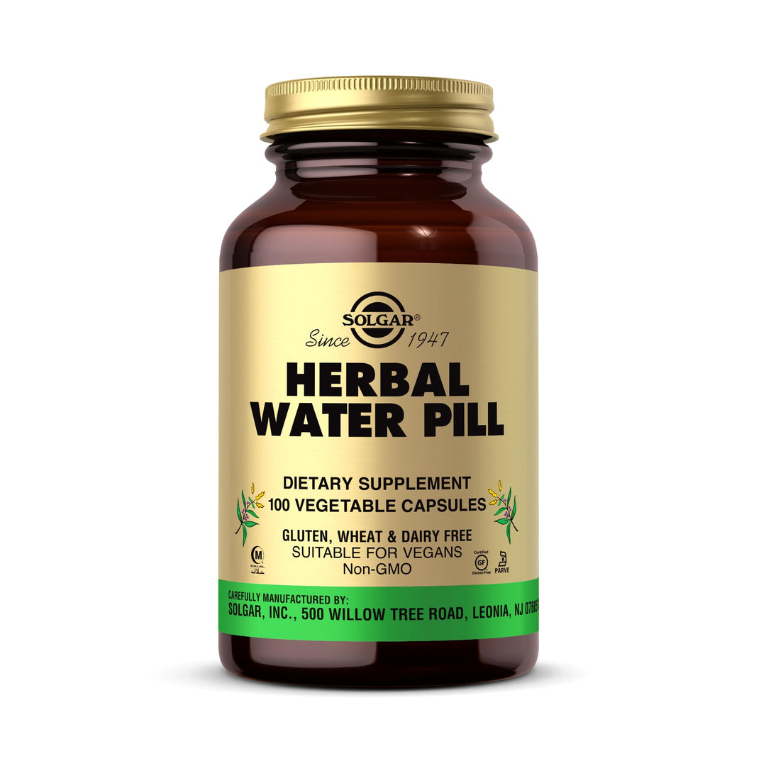 Solgar Herbal Water Pill, 100 Count