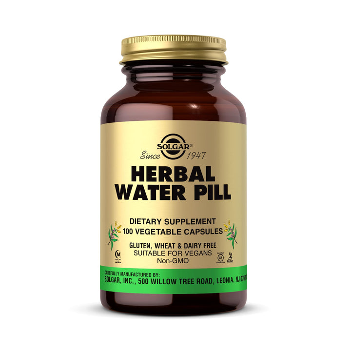 Solgar Herbal Water Pill, 100 Count