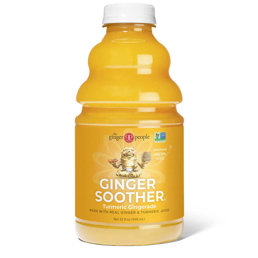 The Ginger People Ginger Soother Turmeric Gingerade, 32 oz