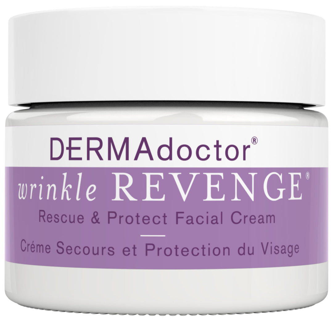 DERMAdoctor Wrinkle Revenge Rescue And Protect Facial Cream, 1.7 oz