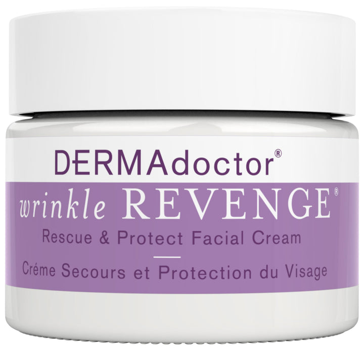 DERMAdoctor Wrinkle Revenge Rescue And Protect Facial Cream, 1.7 oz