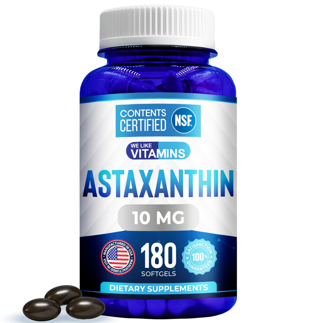 We Like Vitamins Astaxanthin 8 mg Capsules, 180 Count