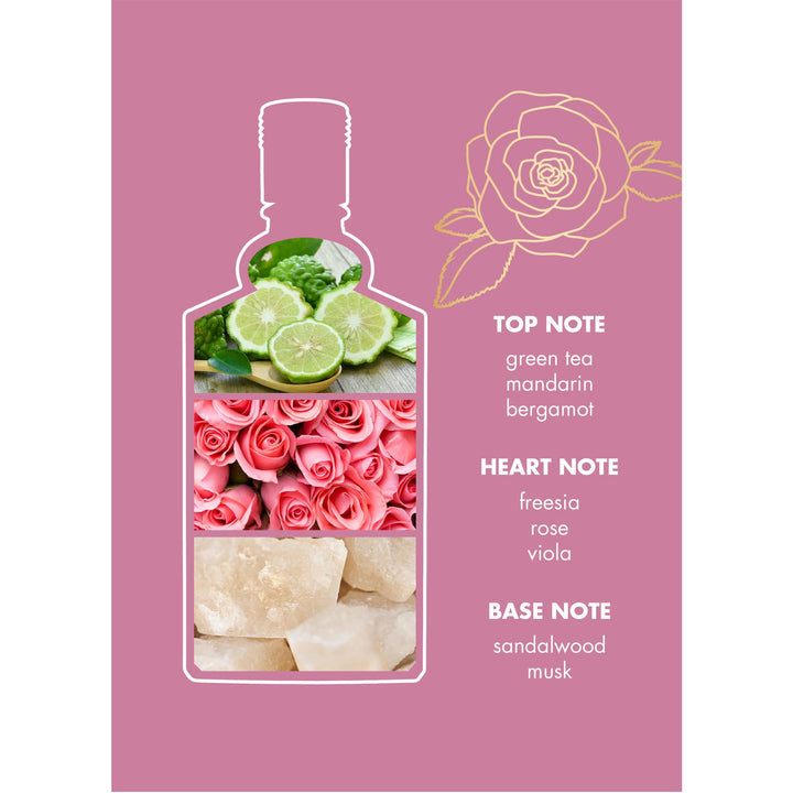 4711 Rose Eau de Cologne Spray, 3.4 fl oz
