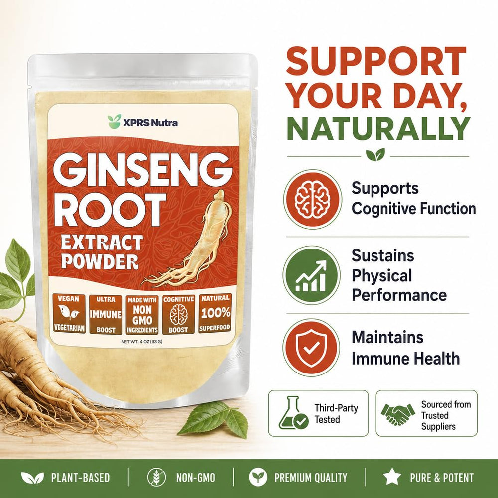 XPRS Nutra Ginseng Root Extract Powder, 4 oz