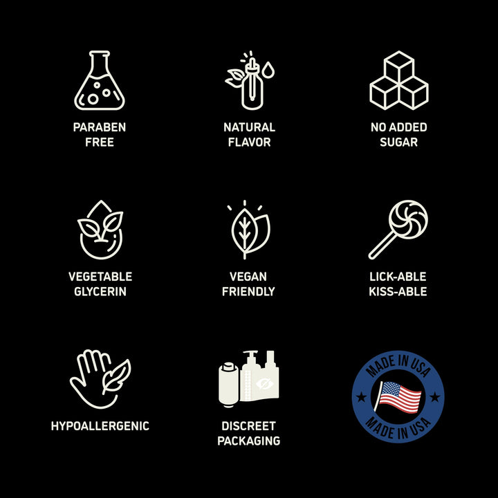 XESSO Edible Flavored Gel Lube, Fruity Lollipop, 4 fl oz