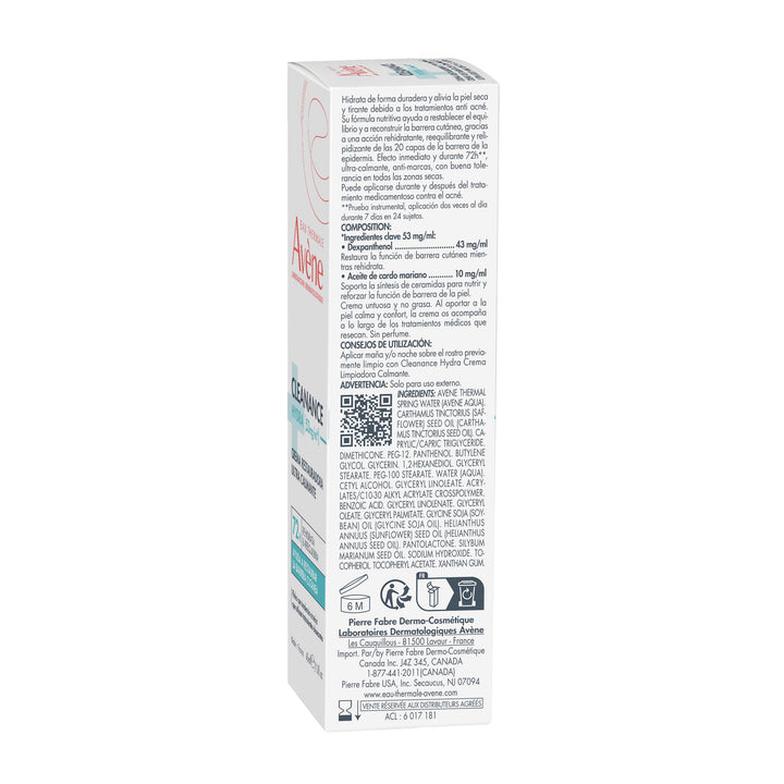Avene Cleanance Hydra Soothing Cream, 40 ml