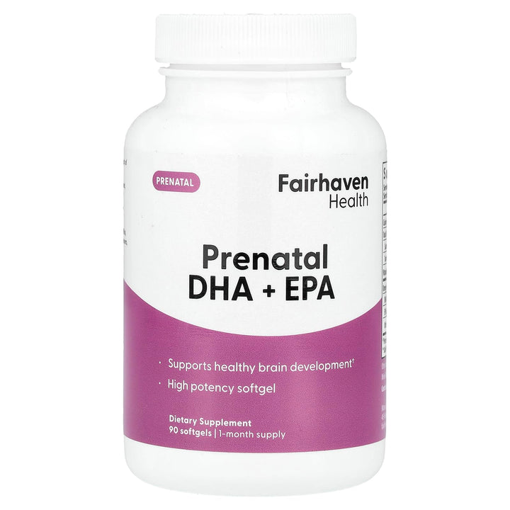 Fairhaven Health Pregnancy Plus Omega 3 Softgels, 90 Count