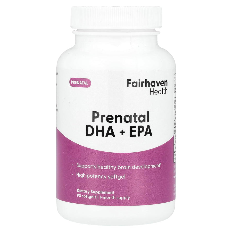 Fairhaven Health Pregnancy Plus Omega 3 Softgels, 90 Count