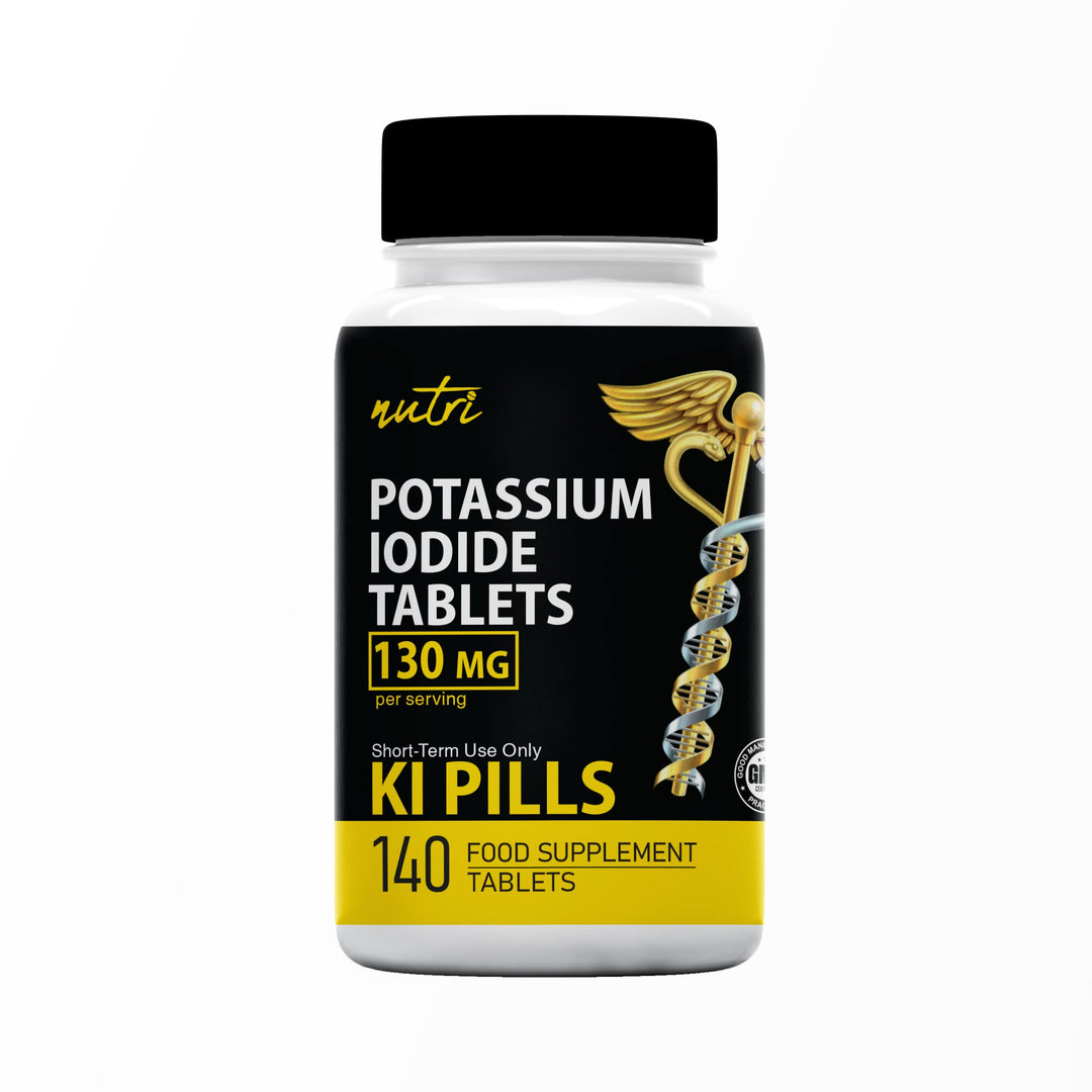 Nature's Fusions Potassium Iodide Tablets, 130 mg, 140 Count