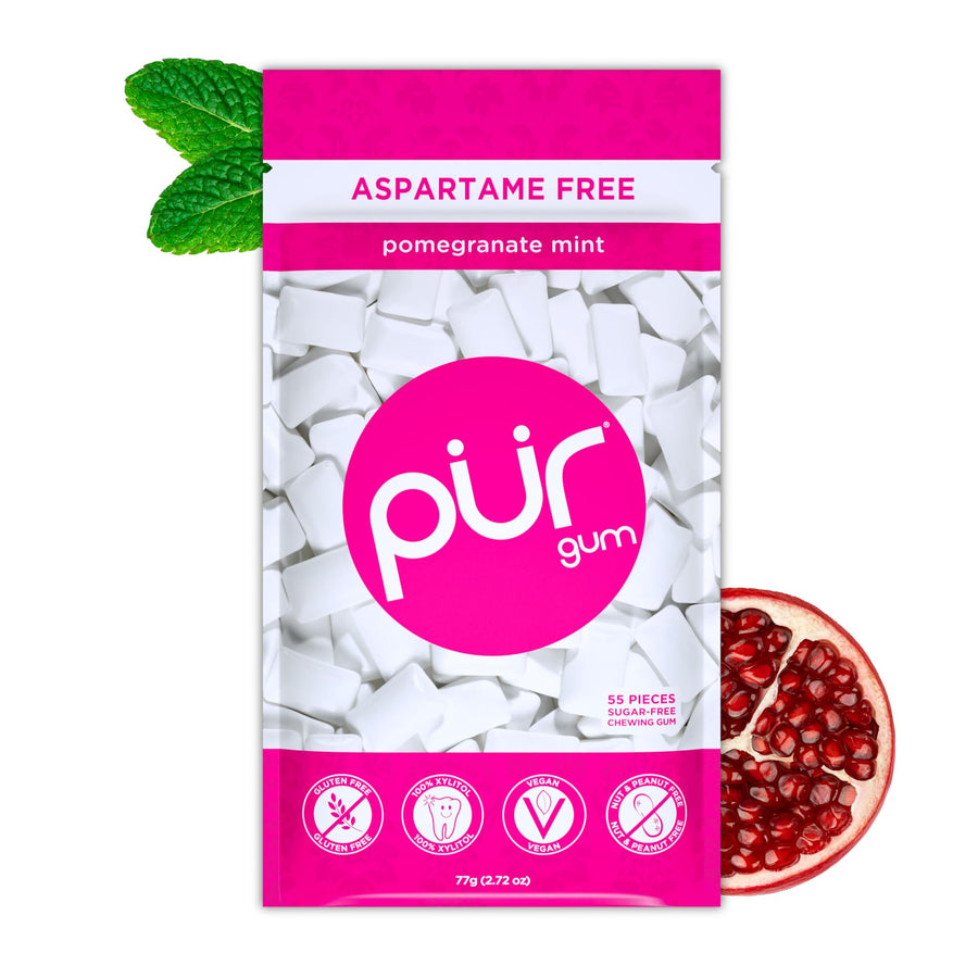 Pure Mints Gum, 55 Count