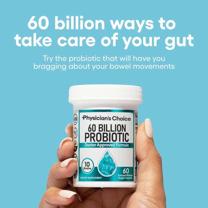 Physician's CHOICE Probiotics 60 Billion CFU, 60 Count