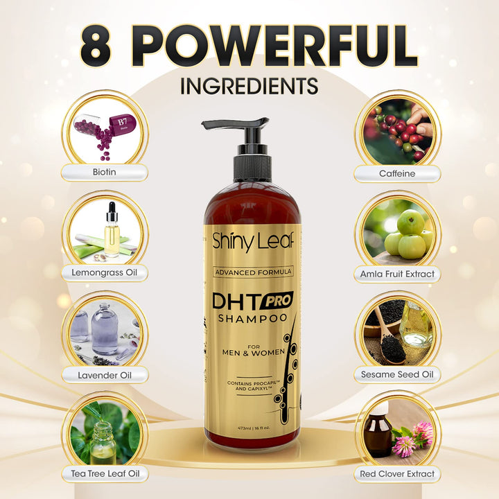 Shiny Leaf DHT Pro Shampoo, Advanced Formula