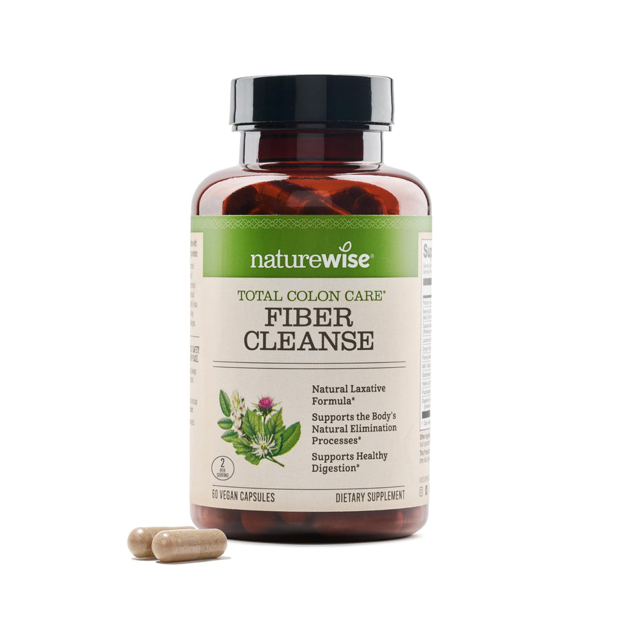 NatureWise Total Colon Care Fiber Cleanse, 60 Count