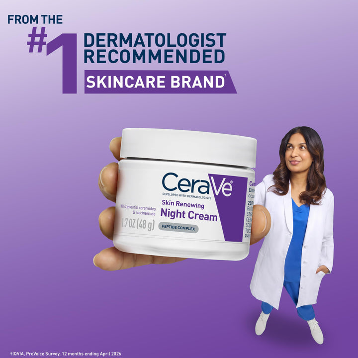 CeraVe Skin Renewing Night Cream, 1.7 oz