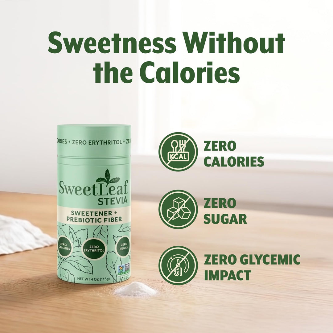 SweetLeaf SteviaPlus Powder, 4 oz