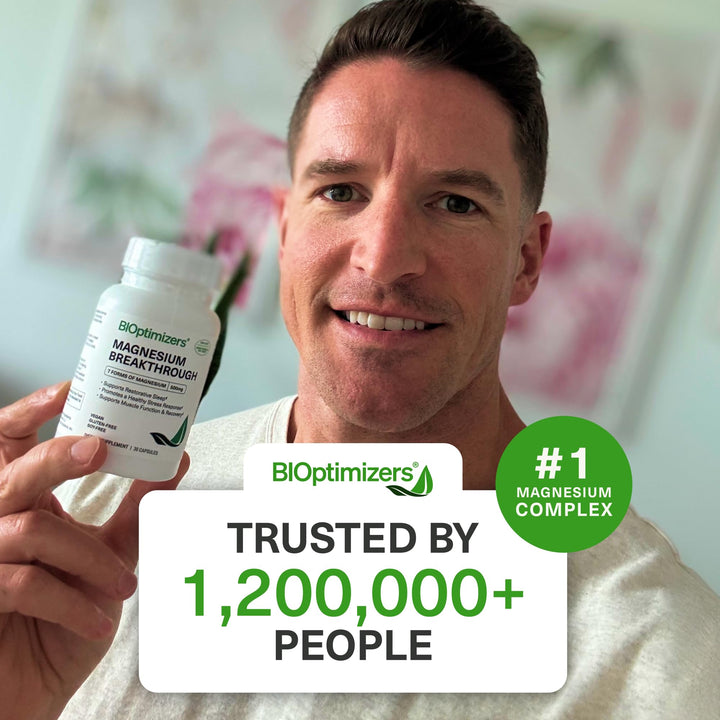 BIOptimizers Magnesium Breakthrough, 500 mg, 30 Count