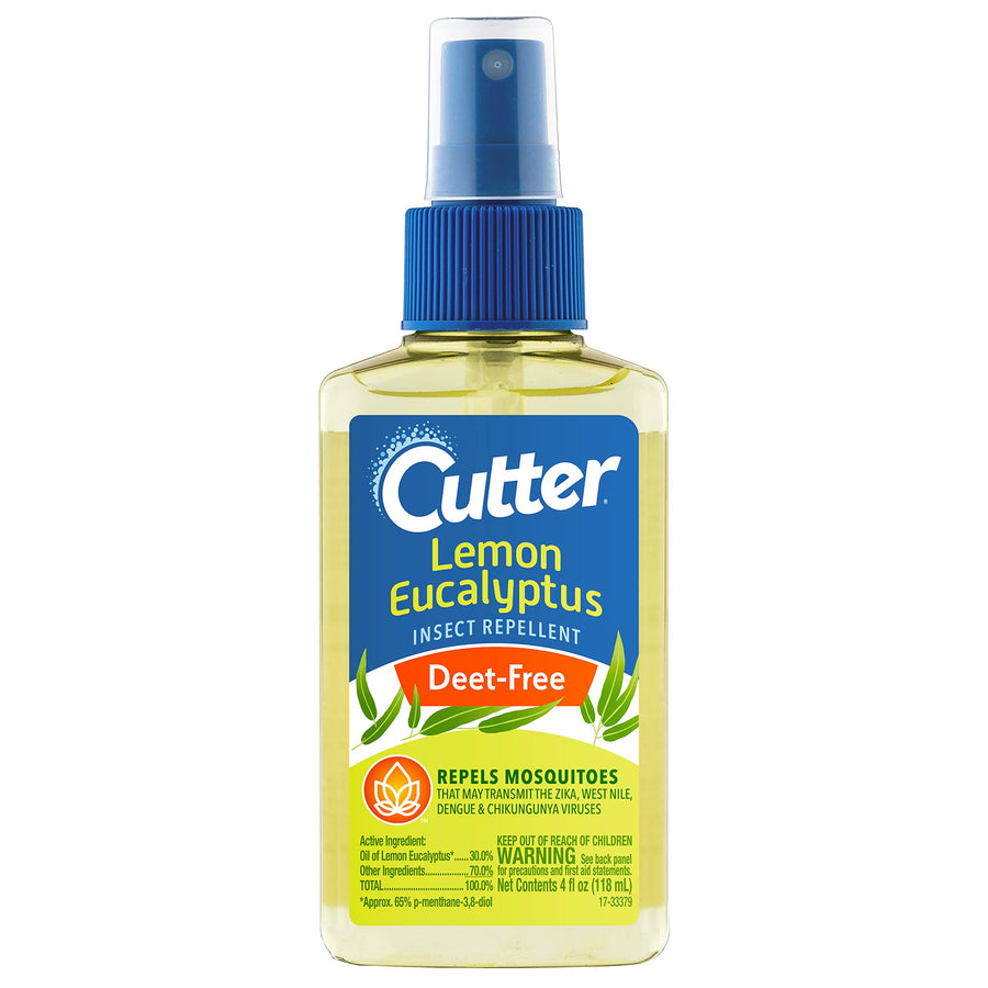 Cutter Lemon Eucalyptus Insect Repellent Spray, 4 oz