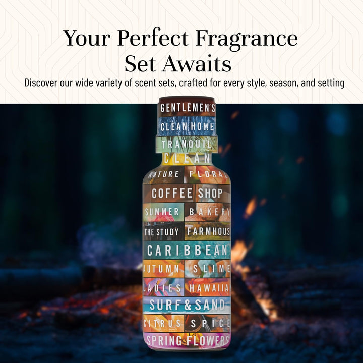 P&J Trading Camping Fragrance Oil Set, 6 Count