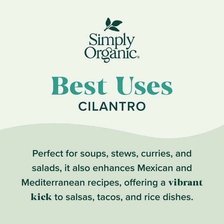 Simply Organic Cilantro, 0.78 oz