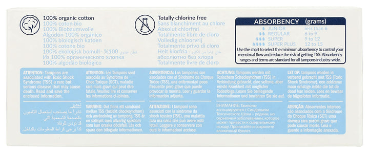 Natracare Tampons, Super, 20 Count