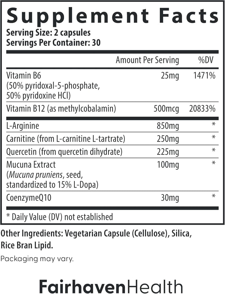 Fairhaven Health Motility Boost, 60 Count