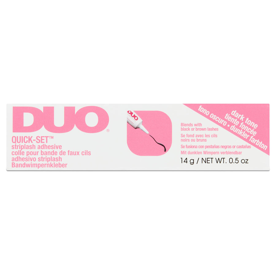 DUO Quick-Set Strip Lash Adhesive, Dark Tone, 0.5 oz
