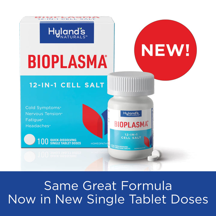 Hyland's Bioplasma Cell Salts Tablets, 100 Count