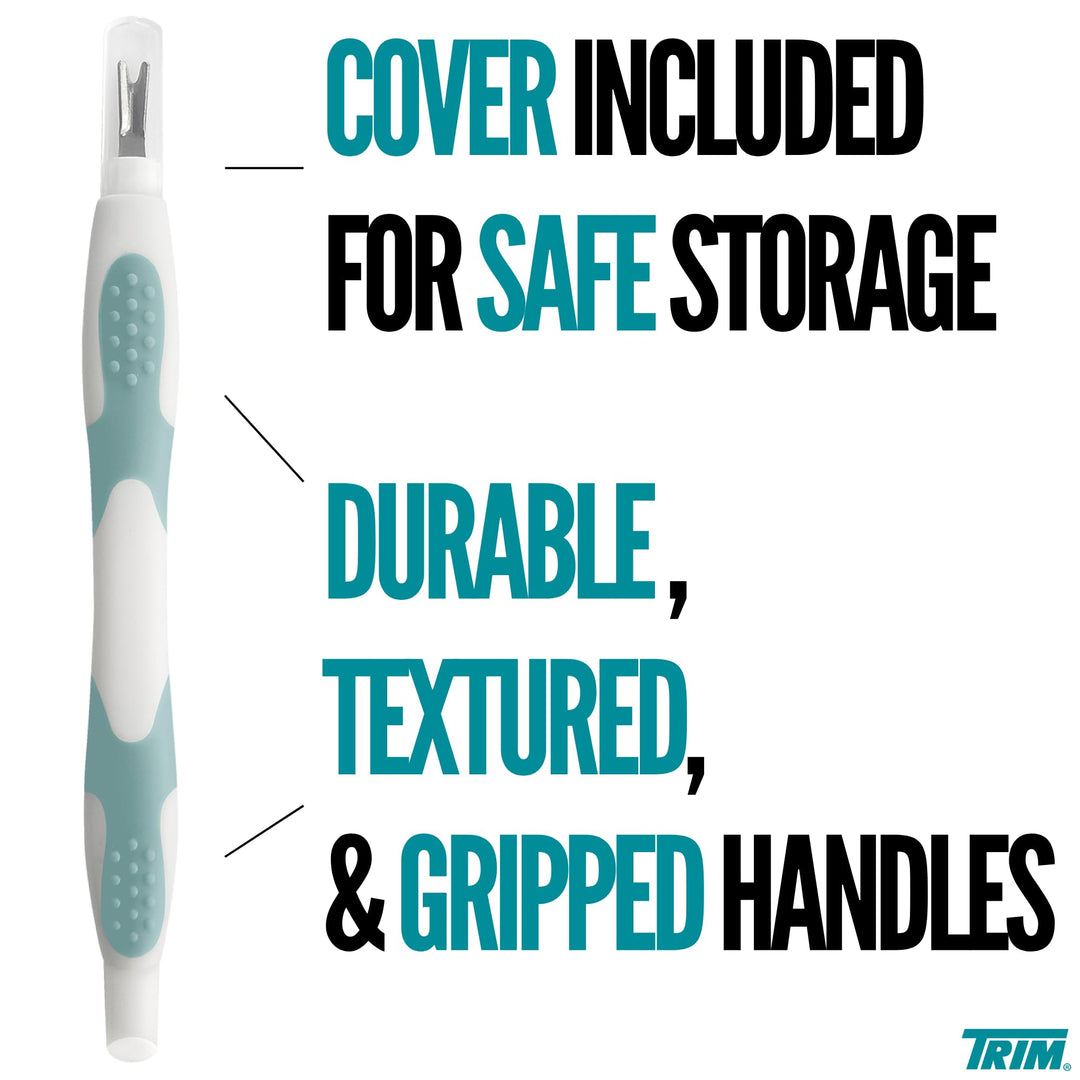 Trim Easy Hold Cuticle Pusher & Remover, Stainless Steel