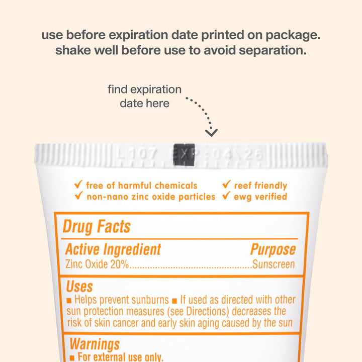 THINK Baby Sunscreen, SPF 50+, 6 oz
