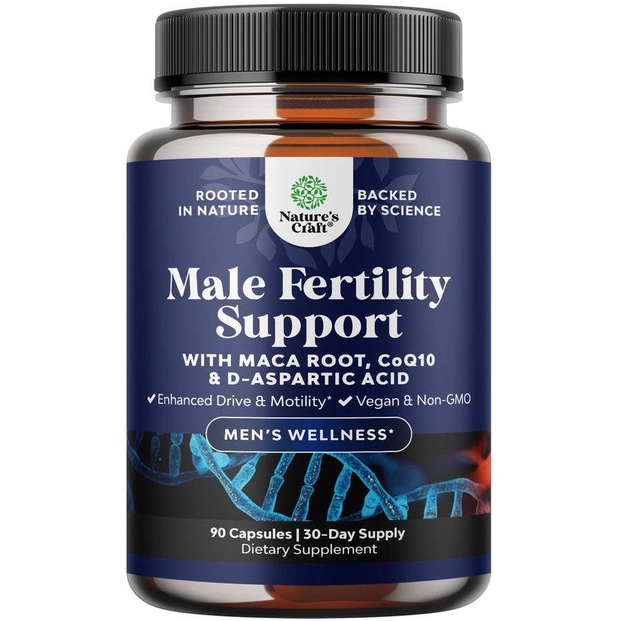 Natures Craft Pre Conception Male Fertility Supplement, 1 Month