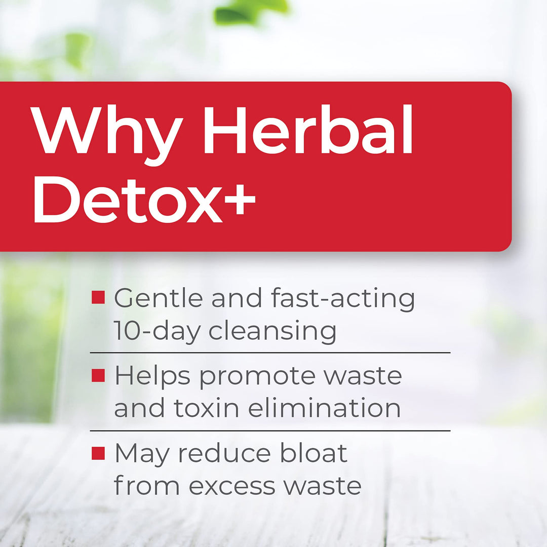 Health Plus Herbal Detox+ Capsules, 40 Count