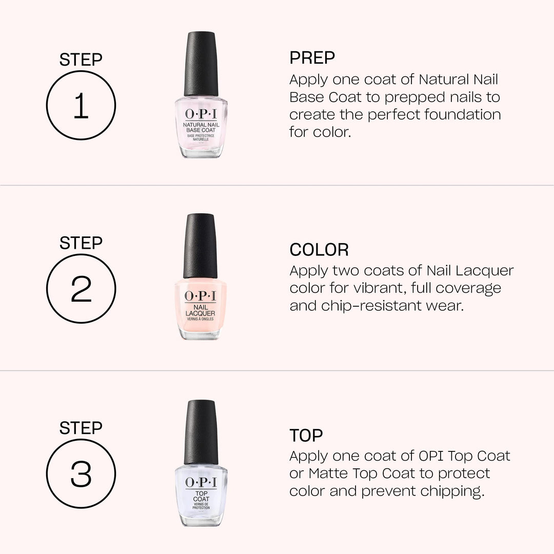 Base Coat, Nail Lacquer, 0.5 fl oz