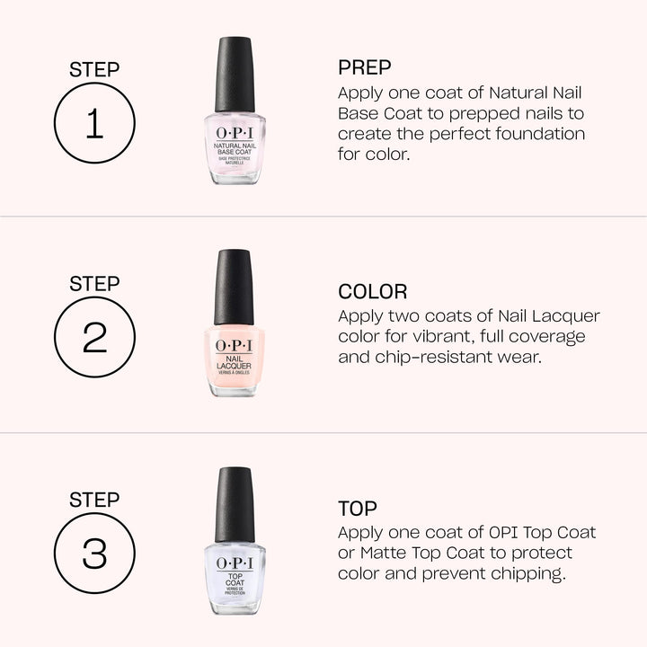 Base Coat, Nail Lacquer, 0.5 fl oz