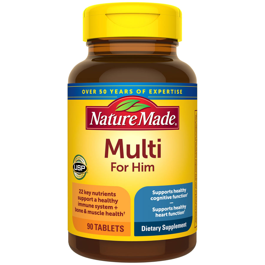 Nature Made Men's Multivitamin Tablets, 90 Count