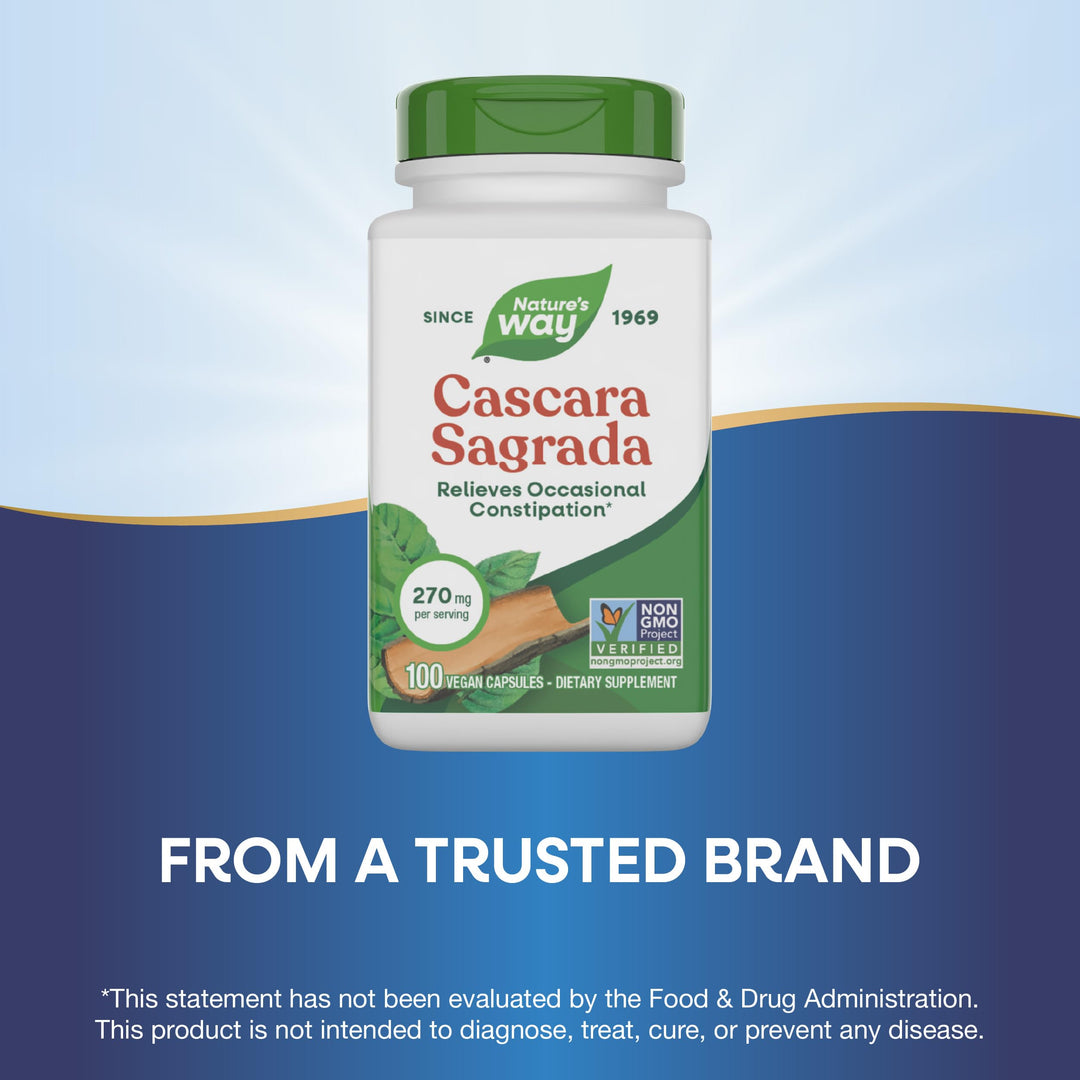Nature's Way Cascara Sagrada, 180 Count