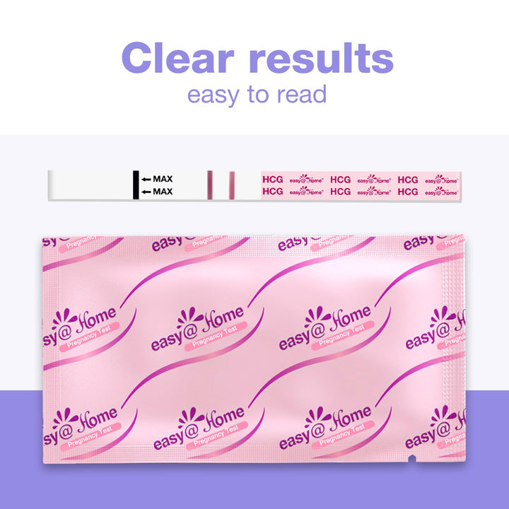 Easy@Home Pregnancy Test Strips Kit, 50 Count