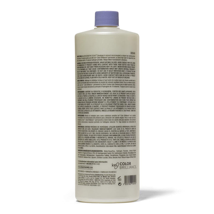ION Sensitive Scalp 10 Volume Creme Developer, 950 ml
