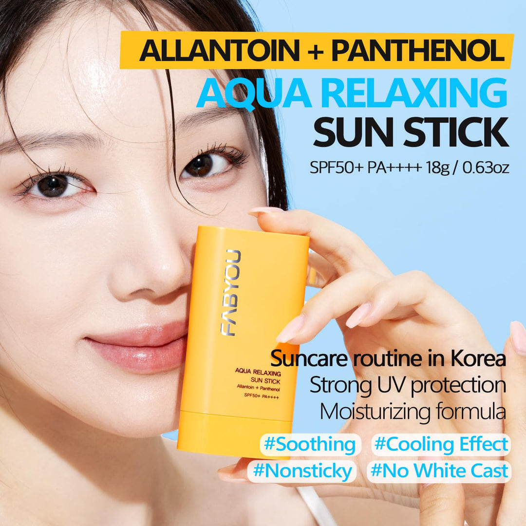 Fabyou Aqua Relaxing Sun Stick, SPF50+ PA++++, 18 g