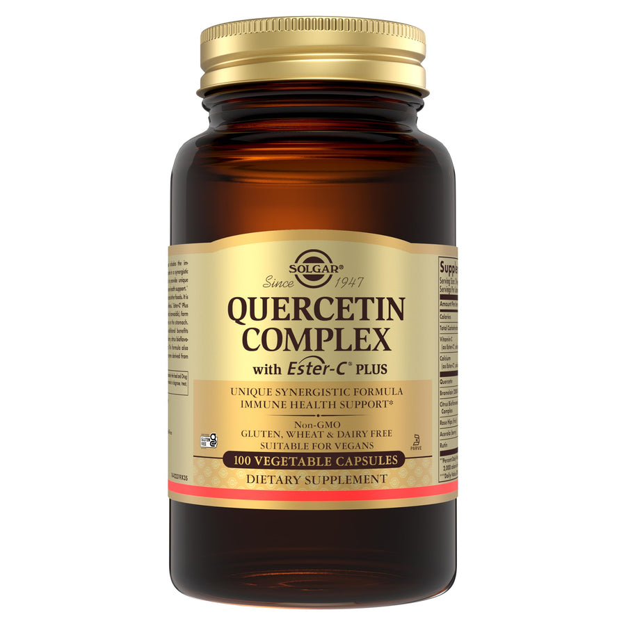 Solgar Quercetin Complex With Ester-C Plus, 100 Count