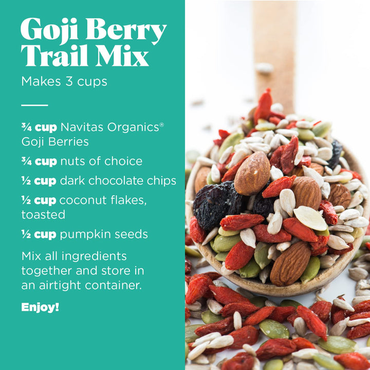Navitas Organics Goji Berries, 8 oz