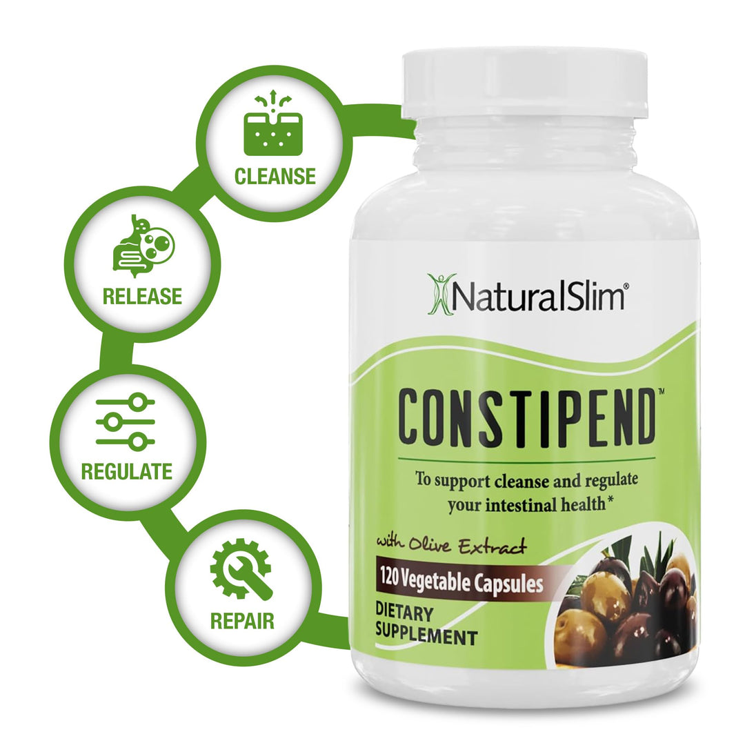 Constipend Laxative and Colon Cleanse Supplement, 120 Count