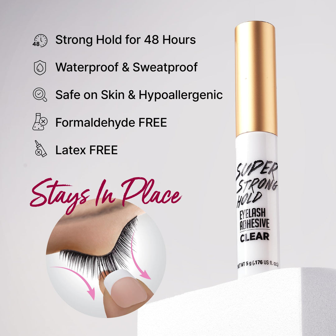 I-ENVY Super Strong Hold Eyelash Adhesive, Clear