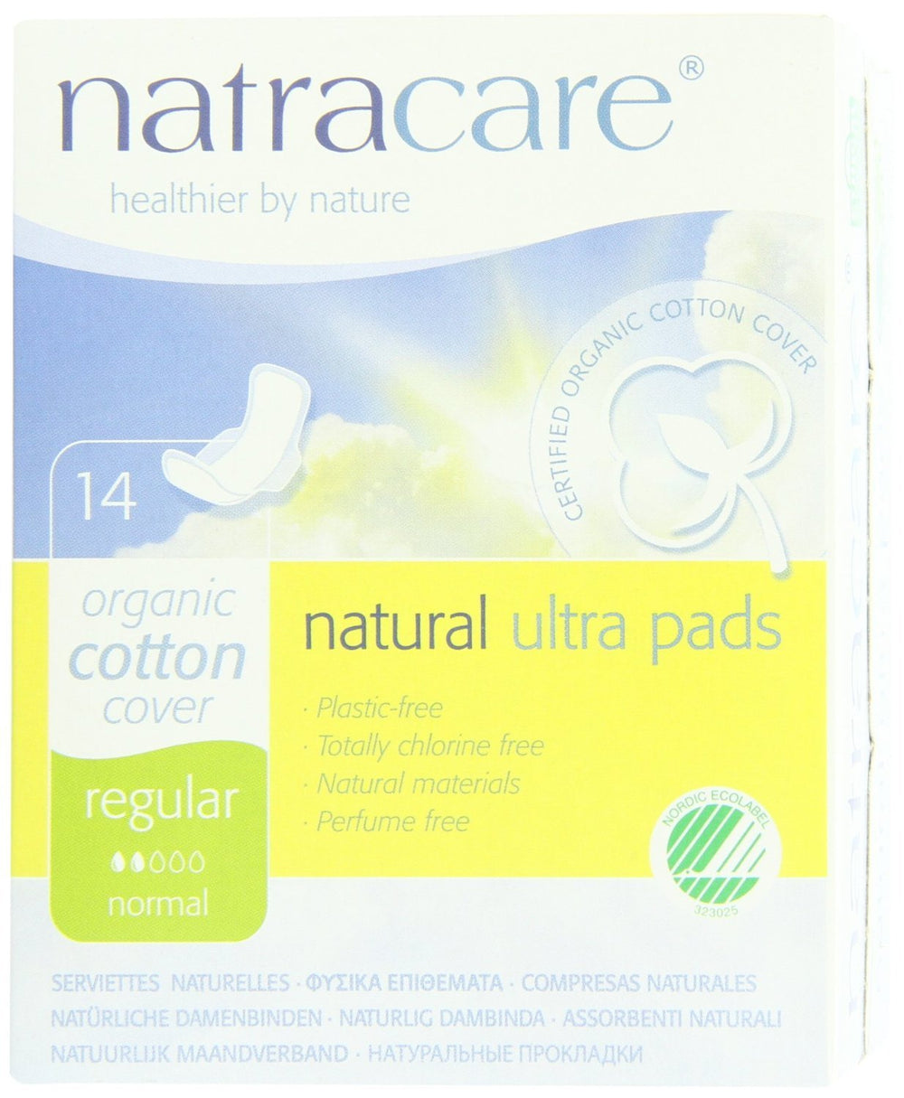 Natracare Natural Ultra Pads With Wings, 14 Count