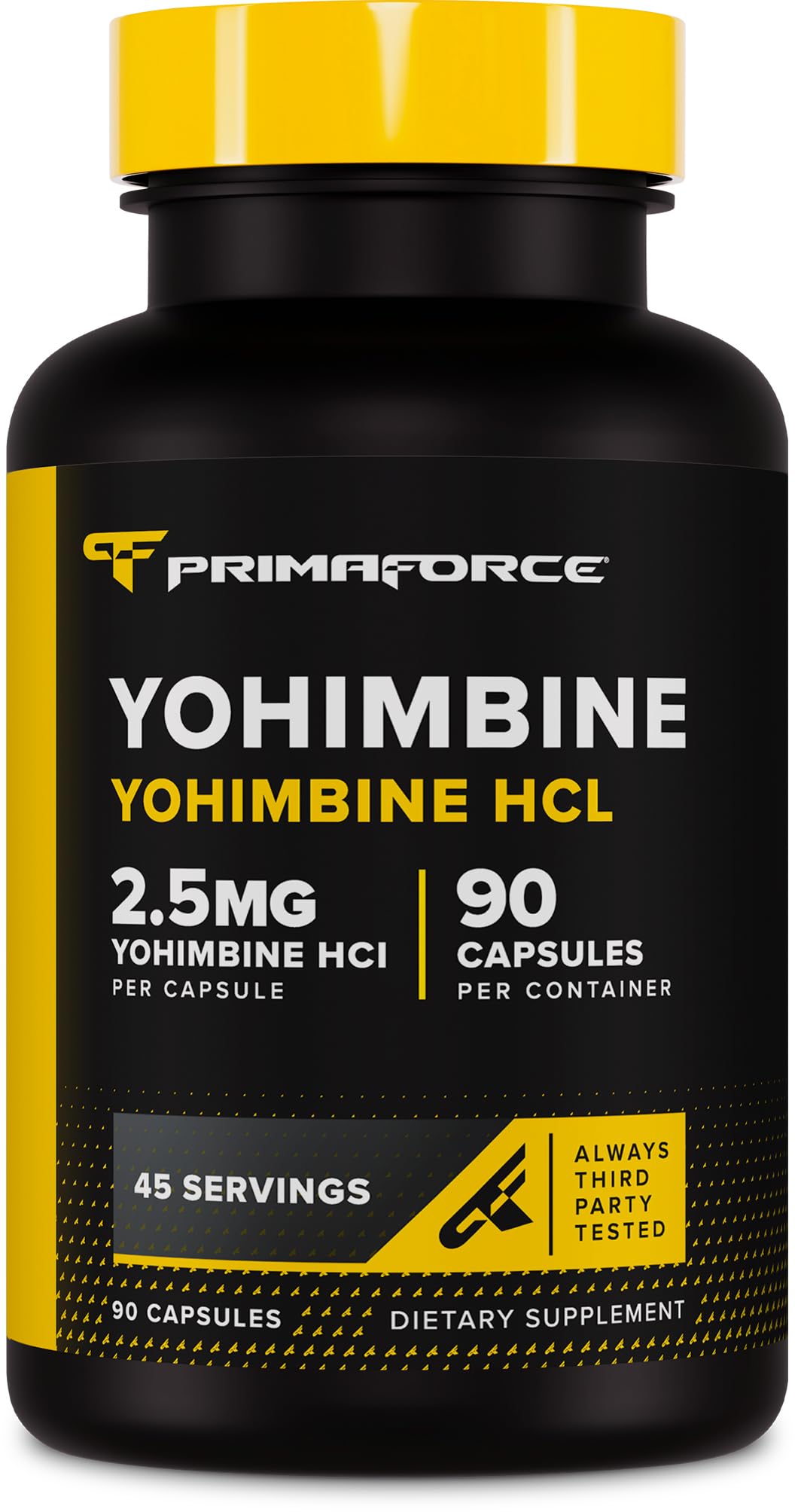 Primaforce Yohimbine HCl, 2.5 mg, 90 Count