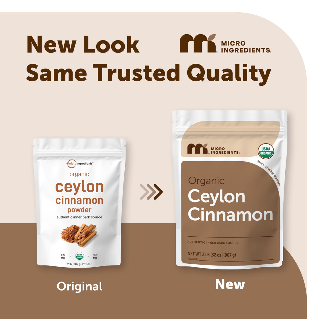 Micro Ingredients Organic Ceylon Cinnamon Powder, 2 lb