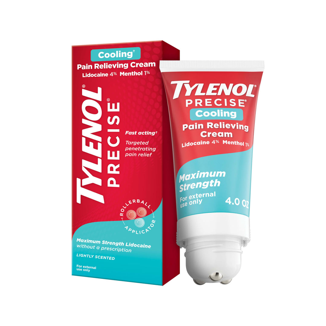 Tylenol Precise Cooling Pain Relieving Cream, Maximum Strength, 4 oz