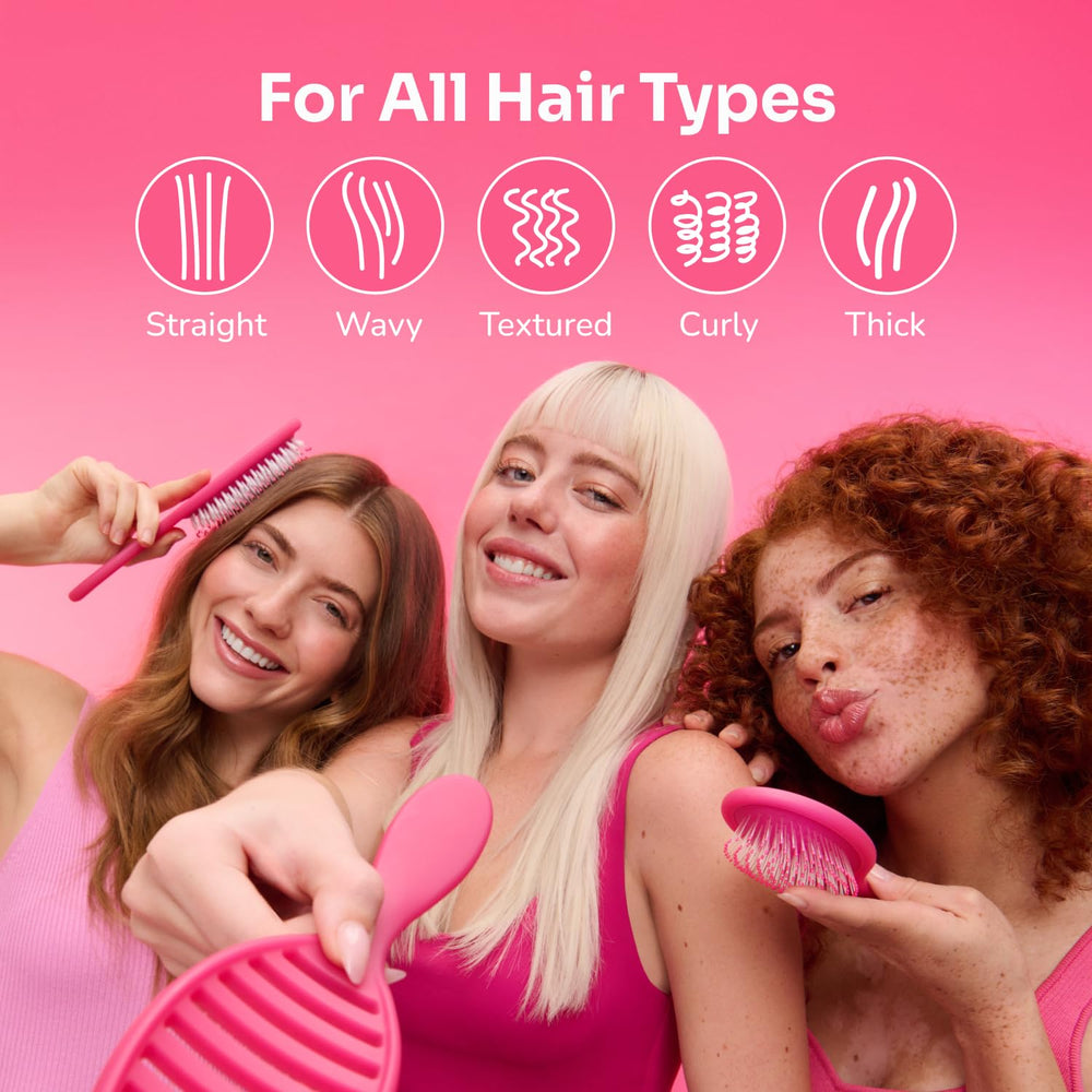 Wet Brush Speed Dry Detangler, Pink